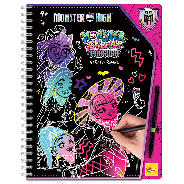 Monster High Sketchbook Monster Friends Forever Lisciani 12822 - ODDO igračke