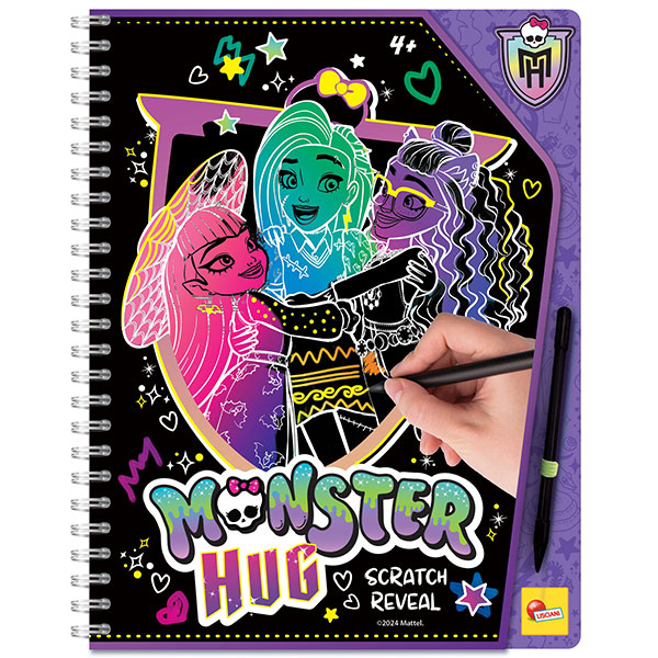Monster High Sketchbook Monster Hug Lisciani 12709 - ODDO igračke