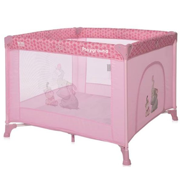 Ogradica za bebe Lorelli Playyground melow rose Fellows 10080592363 - ODDO igračke