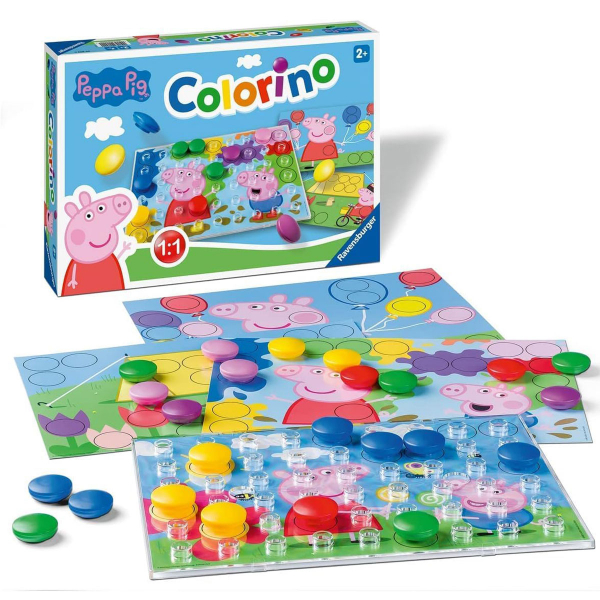 Ravensburger društvena igra - Colorino Peppa Pig RA20892 - ODDO igračke