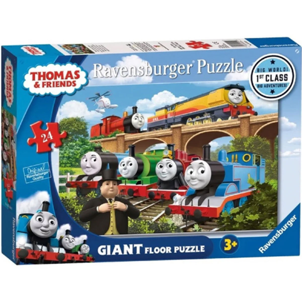 Ravensburger puzzle (slagalice) - 24pcs Thomas & Friends velika podna puzla RA05550 - ODDO igračke