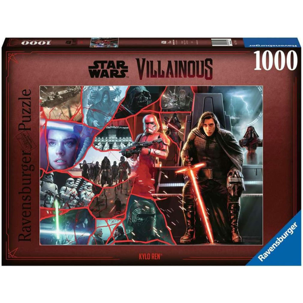 Ravensburger puzzle (slagalice) - 1000pcs Star Wars Villainous: Kylo Ren RA17340 - ODDO igračke