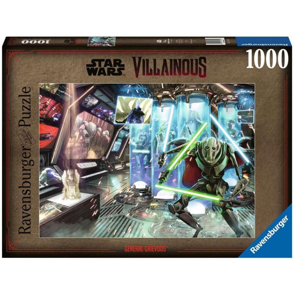Ravensburger puzzle (slagalice) -1000pcs Star Wars Villainous General Grievous RA17342 - ODDO igračke