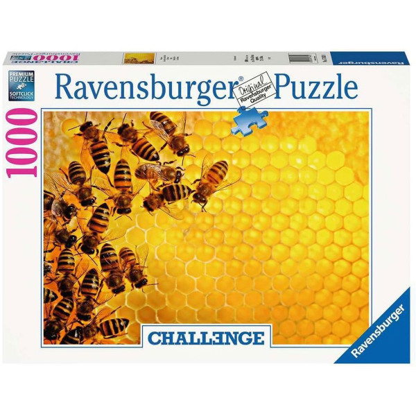 Ravensburger puzzle (slagalice) - 1000pcs Pčele RA17362 - ODDO igračke