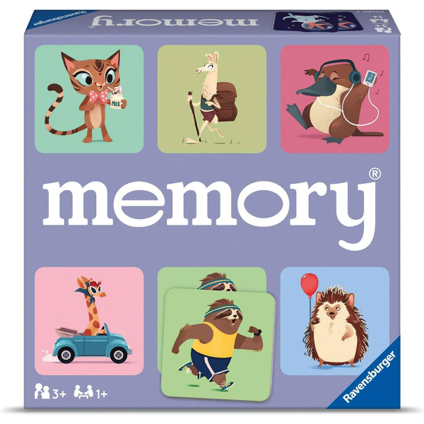 Ravensburger društvena igra – Memorija Wild World of Animals ra20360 - ODDO igračke
