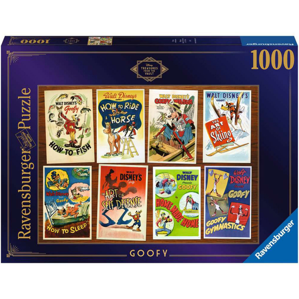 Ravensburger puzzle (slagalice) - 1000pcs Disney Treasures from the Vault - Goofy - Šilja RA16855 - ODDO igračke