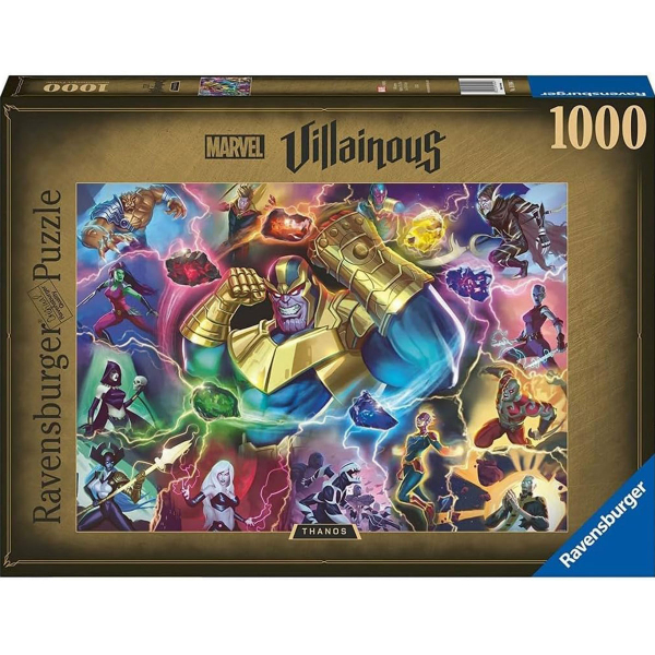 Ravensburger puzzle (slagalice) - 1000pcs Villainous Marvel Thanos RA16904 - ODDO igračke