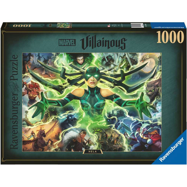Ravensburger puzzle (slagalice) - 1000pcs Villainous Marvel Hela RA16903 - ODDO igračke