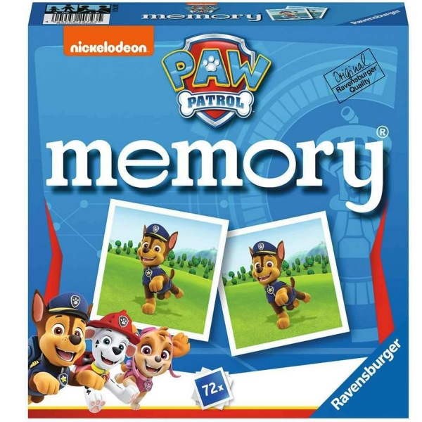 Ravensburger društvena igra - Paw Patrol memorija RA20743 - ODDO igračke
