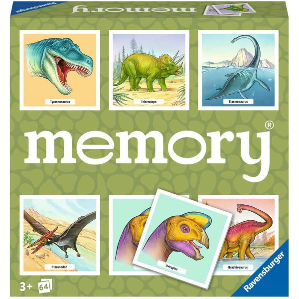Ravensburger društvene igre – Memorija – Dinosaurusi RA20924 - ODDO igračke