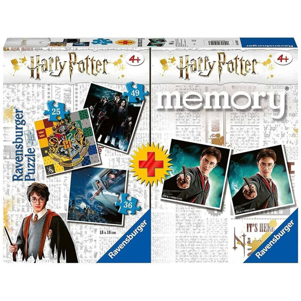 Ravensburger puzzle (slagalice) - memorija i puzle Harry Poter RA05054 - ODDO igračke