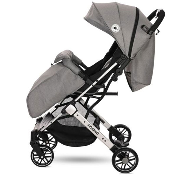 Kolica za bebe Fiorano Dolphin grey + footcover (2023) Lorelli 10021492380 - ODDO igračke