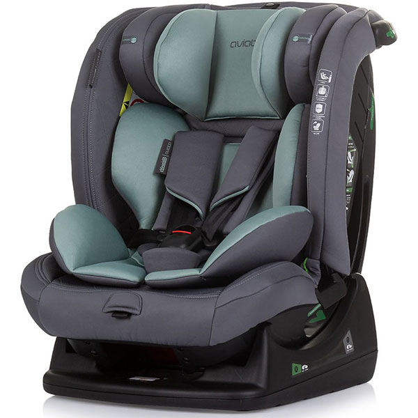 Auto Sedište za decu od 0-36kg Aviato Pastel Green Chipolino STKAVT02405PG - ODDO igračke
