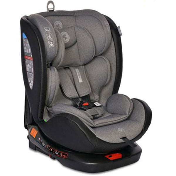 Auto Sedište za decu od 0-36kg Ares I-size Isofix Grey Lorelli 10071792406 - ODDO igračke