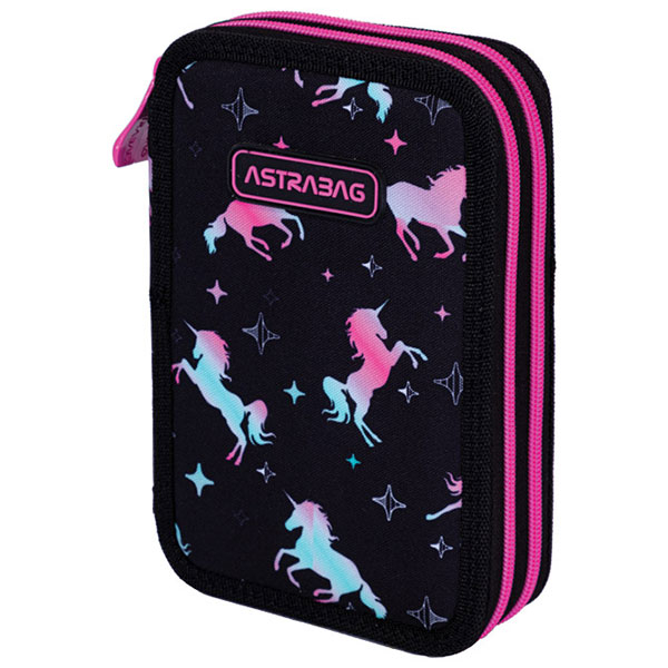 Pernica puna 2zipa AC21 Unicorn Squad 24.Astrabag crna 503024051 - ODDO igračke