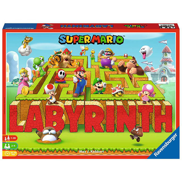 Ravensburger društvena igra – Lavirint Super Mario RA26063 - ODDO igračke