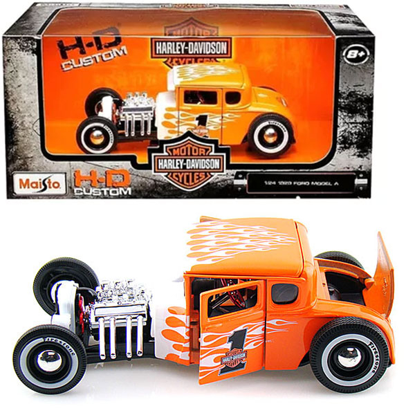 Maisto metalni model auta 1:24 H-D Custom 1929 Ford Model A 32175 - ODDO igračke