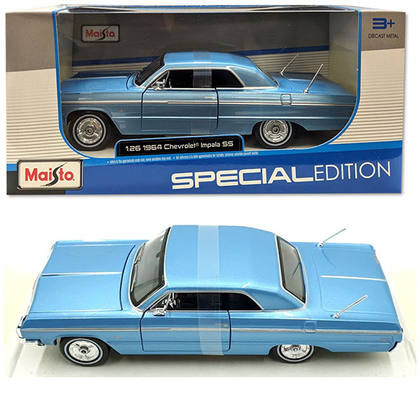 Maisto Metalni model autića 1:24 1964 Chevrolet Impala SS 32908 - ODDO igračke