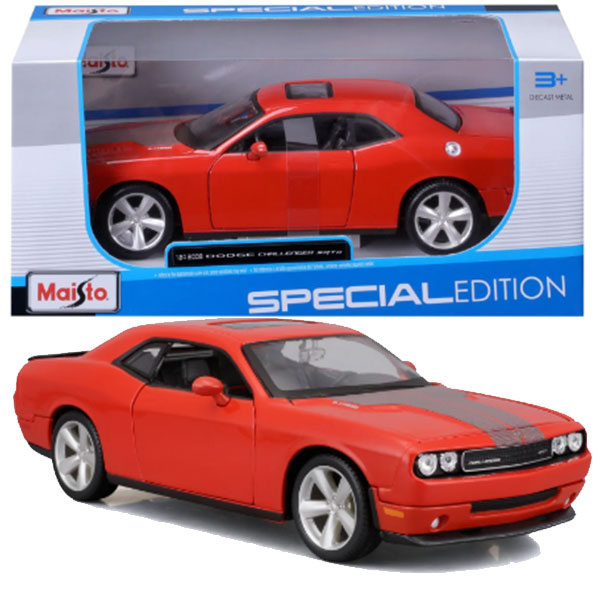 Maisto Metalni model autića 1:24 2008 Dodge Challenger SRT8 31280OG - ODDO igračke