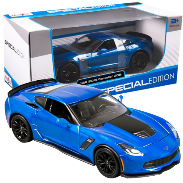 Maisto Metalni model autića 1:24 2015 Corvette Z06 31133BU - ODDO igračke