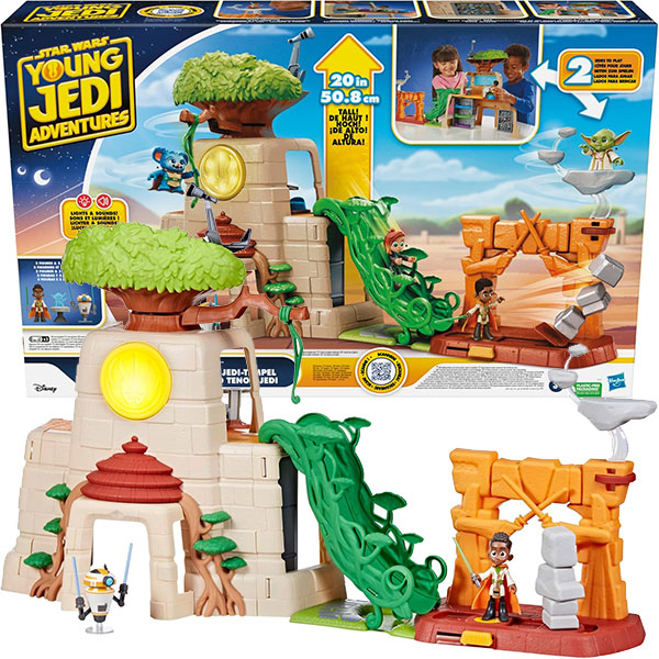 Star Wars Young Jedi Adventures Tenoo Jedi Temple 158659 - ODDO igračke