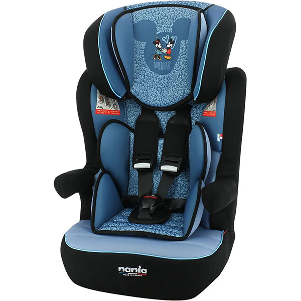Auto Sedište za decu 9-36 kg Beline Mickey Love Nania 8015800211 - ODDO igračke