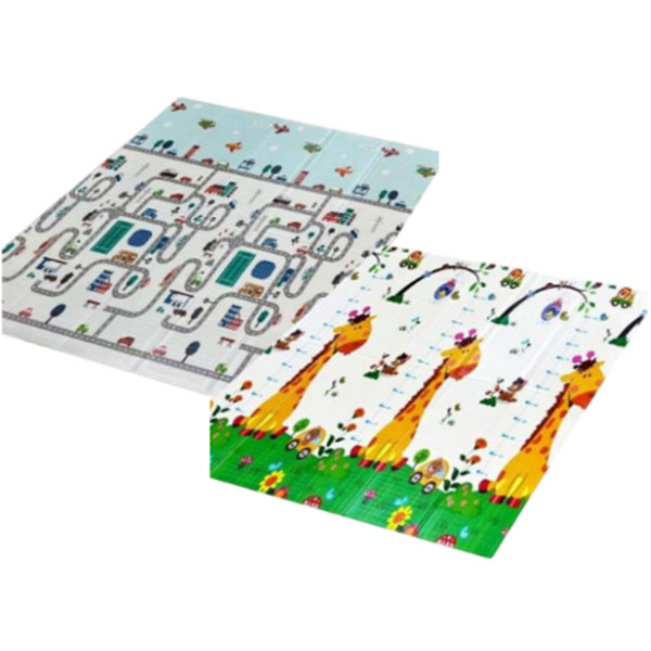 BBO sklopiva podloga za igru od pene (ZH-1) - Transit Tracks (180x200x1cm) ZH-1TT - ODDO igračke
