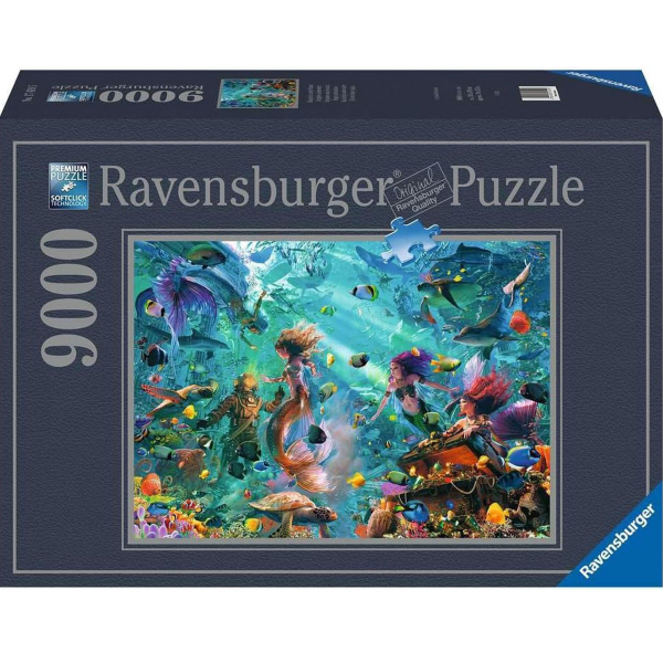 Ravensburger puzzle (slagalice) - 9000pcs Podvodni svet Kingdom Underwater RA17419 - ODDO igračke