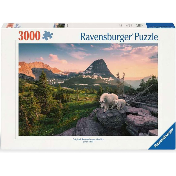 Ravensburger puzzle (slagalice) - 3000pcs Planinske koze RA12000809 - ODDO igračke