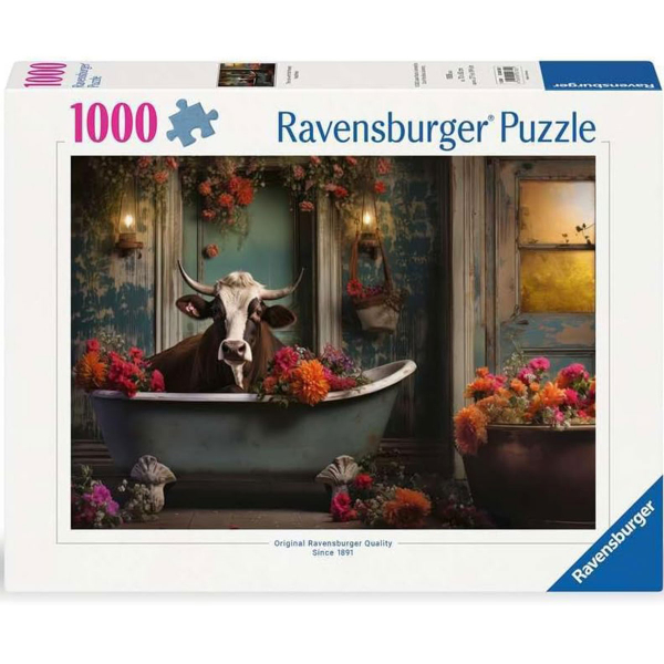 Ravensburger puzzle (slagalice) - 1000pcs Krava RA12000782 - ODDO igračke