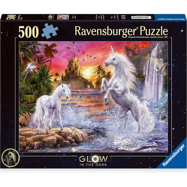 Ravensburger puzzle (slagalice) - 500pcs Jednorog na reci RA12000471 - ODDO igračke