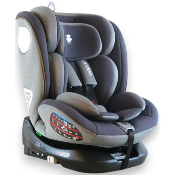 Auto Sedište za decu od 0-36kg I-size Mondeo Isofix (DS65) 40-150cm - Pastel Grey BBO DS65PGREY - ODDO igračke
