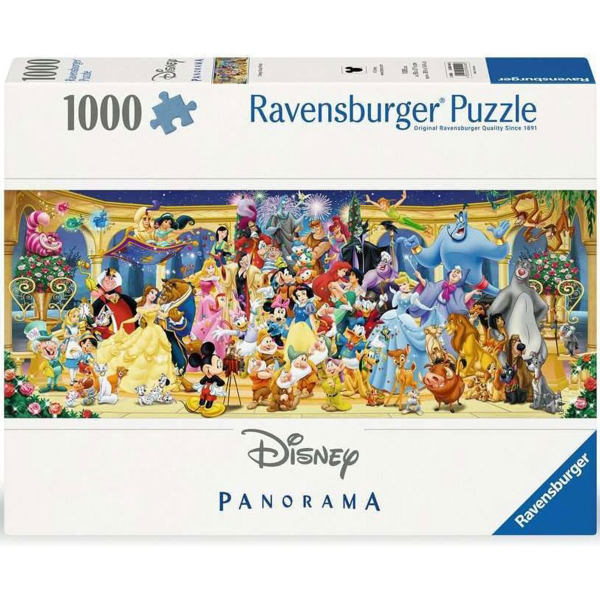 Ravensburger puzzle (slagalice) - 1000pcs Panorama Disney družina RA12000444 - ODDO igračke
