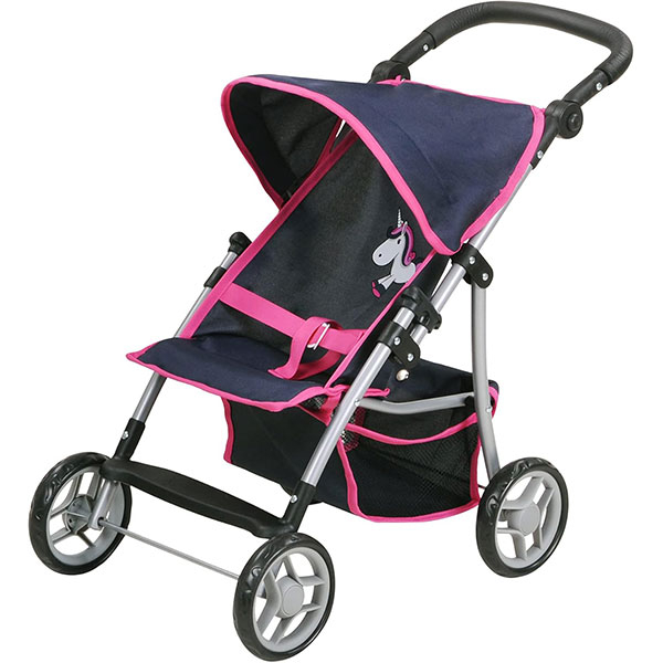 Kolica za lutke Jogger Lio Jednorog Plava Knorr Toys 165764 - ODDO igračke