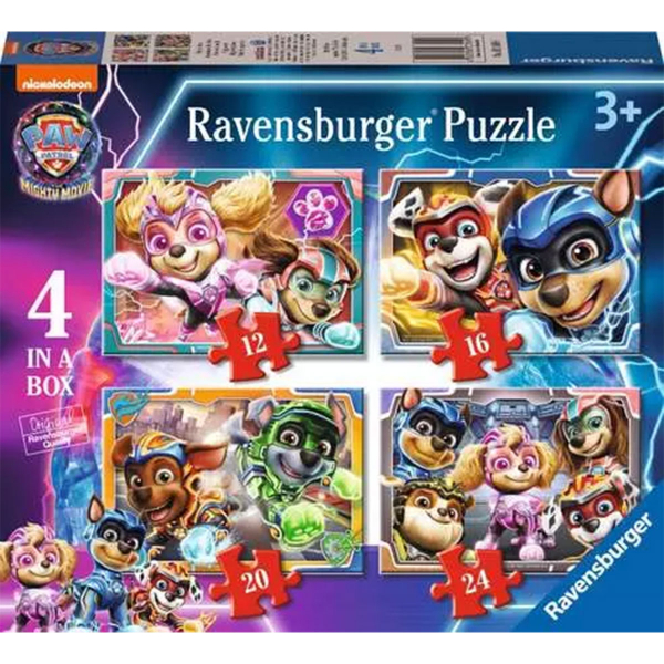 Ravensburger puzzle (slagalice) - Paw Patrol Patrolne Šape 4u1 RA03169 - ODDO igračke
