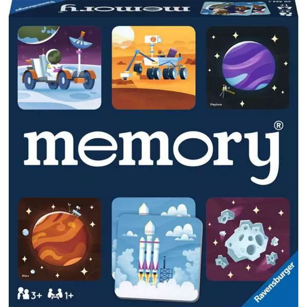 Ravensburger društvena igra - Igra memorije svemir RA20424 - ODDO igračke