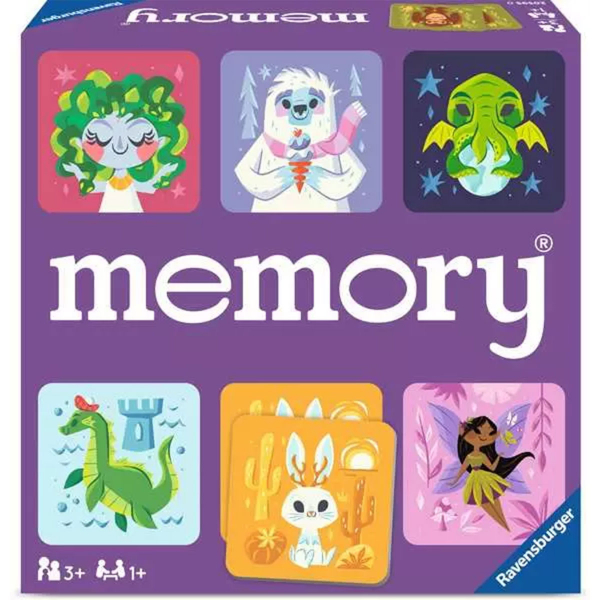 Ravensburger društvena igra - Igra memorije slatka stvorenja RA20595 - ODDO igračke