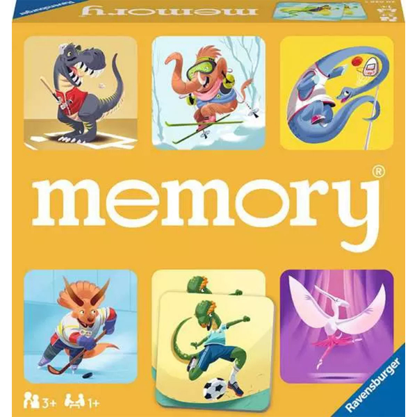 Ravensburger društvena igra - Igra memorije dino RA20628 - ODDO igračke