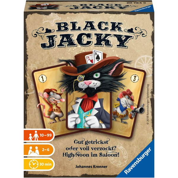 Ravensburger društvena igra - Black Jacky RA20784 - ODDO igračke