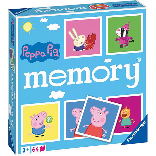 Ravensburger društvena igra - Igra memorije Peppa Pig RA20886 - ODDO igračke