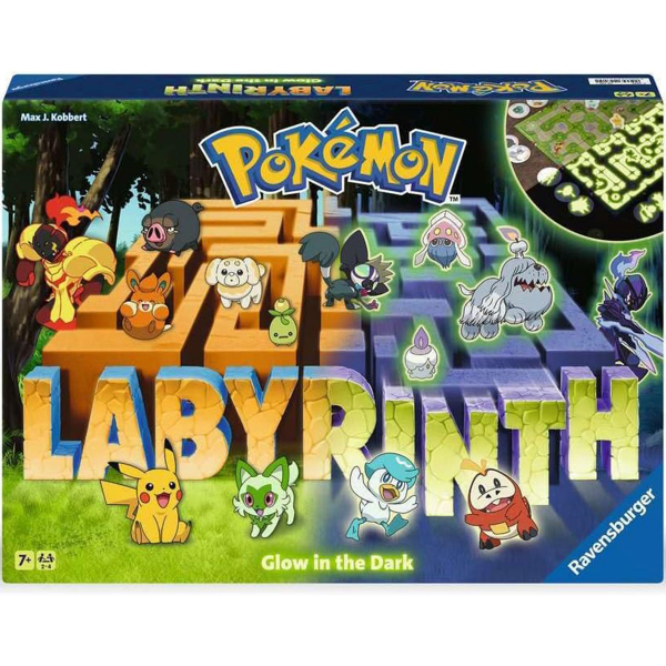 Ravensburger društvena igra - Pokomen lavirint Glow in the Dark RA22705 - ODDO igračke