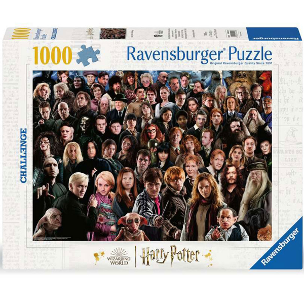 Ravensburger puzzle (slagalice) -1000pcs Harry Potter izazov RA12000457 - ODDO igračke