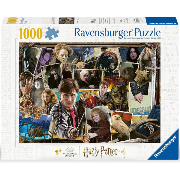 Ravensburger puzzle (slagalice) - 1000pcs Harry Potter vs Voldermor RA12000462 - ODDO igračke