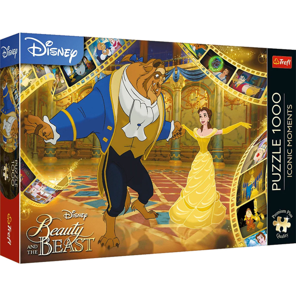 Trefl Puzzle 1000 pcs Premium Plus Quality Iconic Moments: Beauty and the Beast 10832 - ODDO igračke