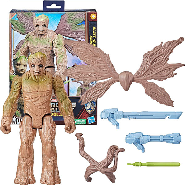 Marvel Titan Hero figura Deluxe Blast-n-battle Groot 29cm 57483 - ODDO igračke