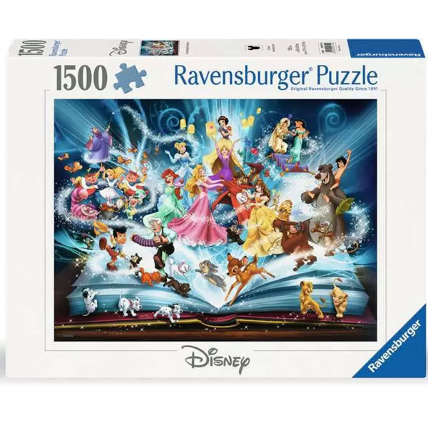 Ravensburger puzzle (slagalice) - 1500 pcs Diznijeva knjiga priča RA12000710 - ODDO igračke