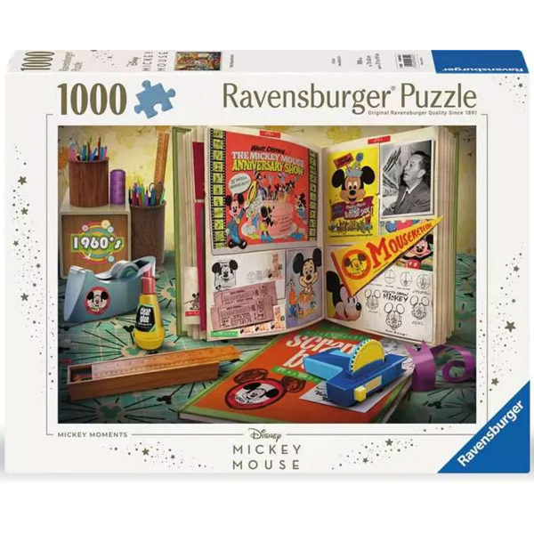 Ravensburger puzzle (slagalice) - 1000pcs Mikijeva kolekcionarska edicija – 1960 RA12000842 - ODDO igračke