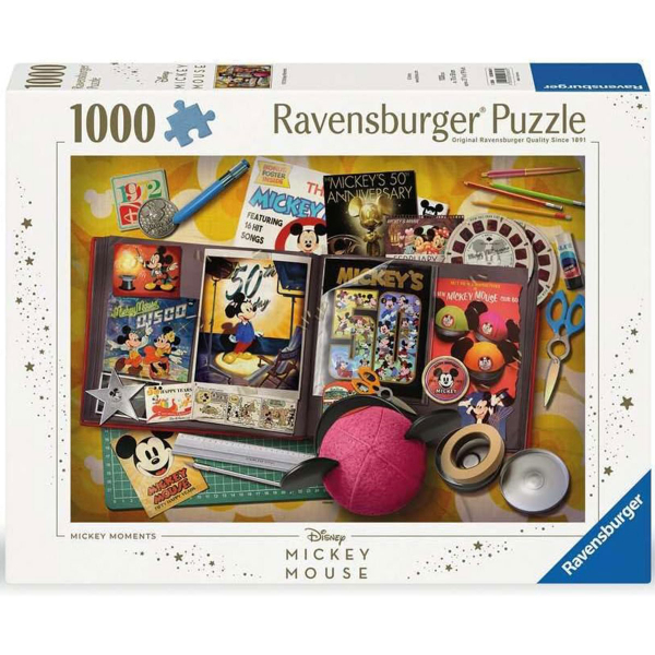 Ravensburger puzzle (slagalice) - 1000pcs Mikijeva kolekcionarska edicija – 1970 RA12000843 - ODDO igračke