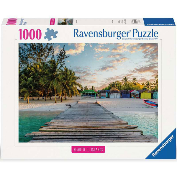 Ravensburger puzzle (slagalice) - Lepo ostrvo Karibi RA12000159 - ODDO igračke