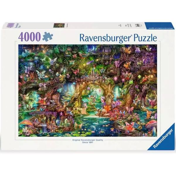 Ravensburger puzzle (slagalice) - 4000pcs Skriveni svet vila RA12000810 - ODDO igračke